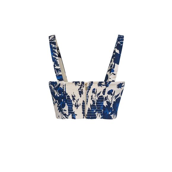 Cara Cara Opal Crop Top in Rosehip Blue 6 - Picture 4 of 4